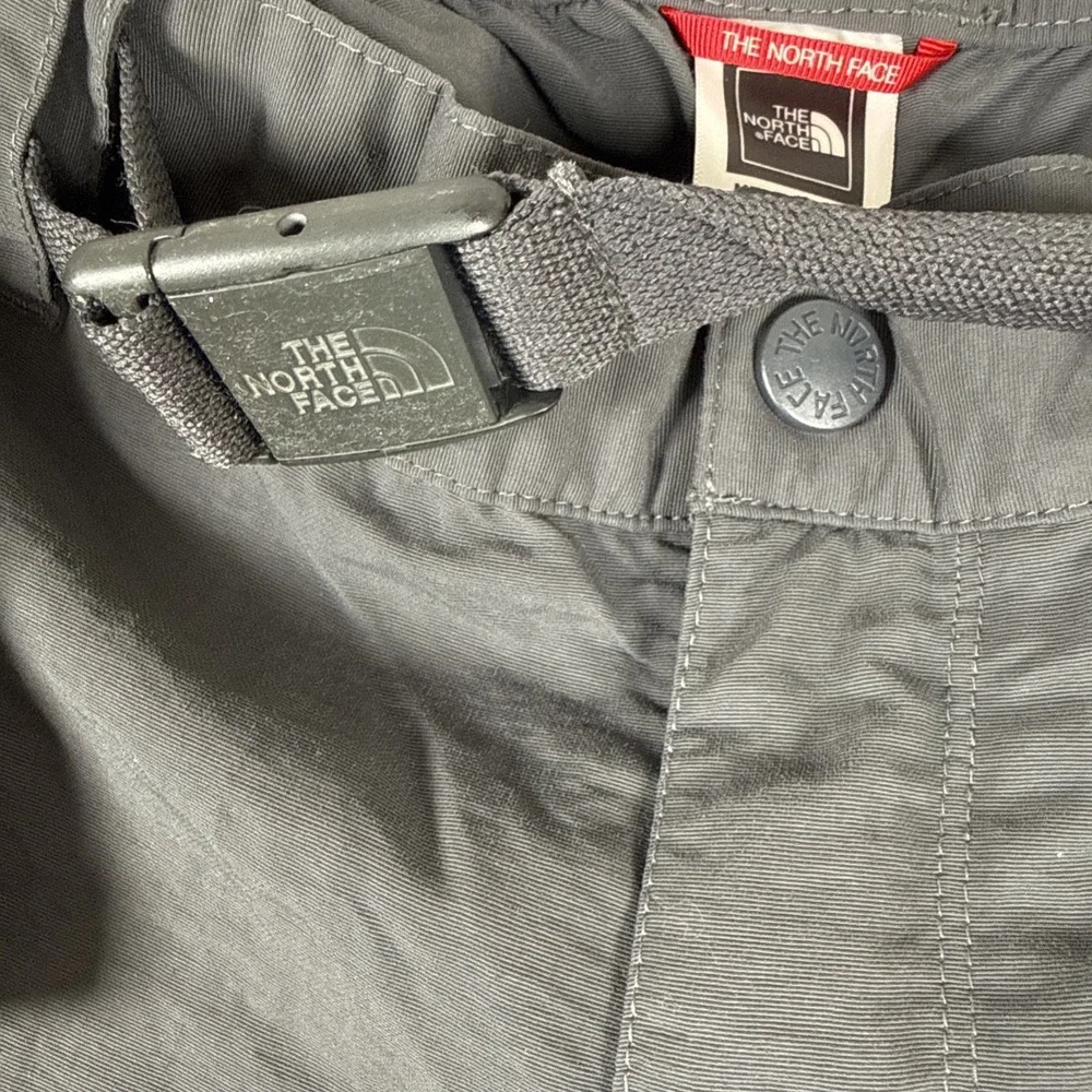 The North Face Pants Men's Large (38x30) Gray Convertible Hiking Zip Off Outdoor